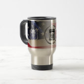 Mug De Voyage 82e division aéroportée Conception Customisée (Devant gauche)