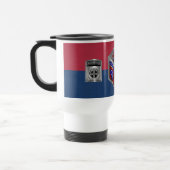 Mug De Voyage 82e Division aéroportée couleurs cube d'acier (Gauche)