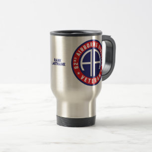 Mug De Voyage 82e division aéroportée "vétéran" sur mesure
