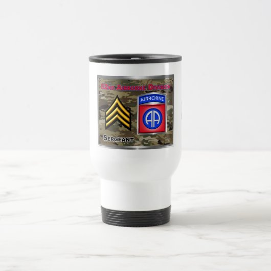 Mug De Voyage 82e sergent de division aéroportée (Centre)