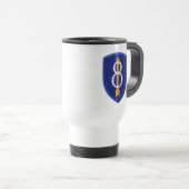 Mug De Voyage 8e Division d'infanterie Inf anciens combattants A (Devant droit)
