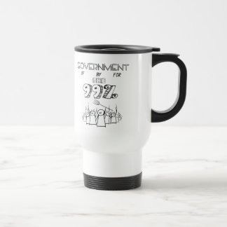Mug De Voyage 99% gouvernement du peuple, par le peuple et pour