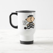 Mug De Voyage 9 mois sur le prisonnier intérieur de bébé (Gauche)