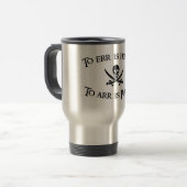 Mug De Voyage À Arr est le pirate ! (Devant gauche)