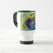 Mug De Voyage A Bee & Forget-me-not Flowers (Devant gauche)