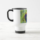 Mug De Voyage A Bee & Forget-me-not Flowers (Gauche)