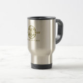 Mug de voyage à logo classique Jalique's Way (Devant droit)