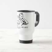 Mug De Voyage A oublié la socialisation (Devant droit)