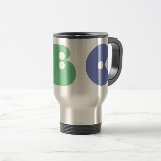 MUG DE VOYAGE ABC (Devant droit)