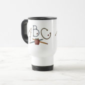 Mug De Voyage ABC instruisent (Devant gauche)