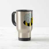 Mug De Voyage Abeille mignonne (Devant gauche)
