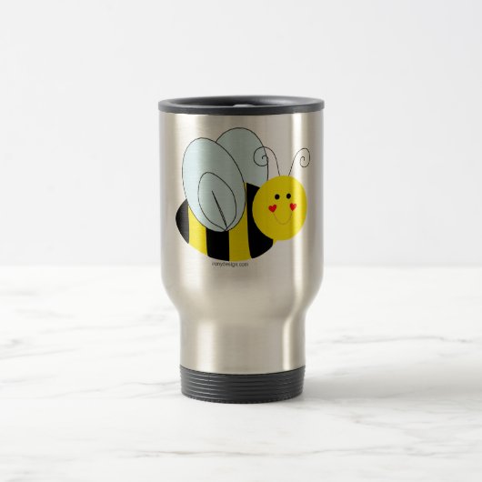Mug De Voyage Abeille mignonne (Centre)