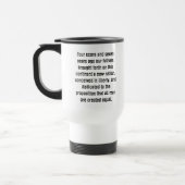 MUG DE VOYAGE ABRAHAM LINCOLN (Gauche)