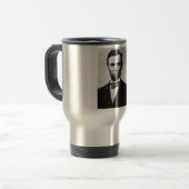 Mug De Voyage Abraham Lincoln : 16ème Président de l'Amérique (Devant gauche)