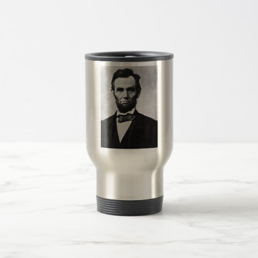 Mug De Voyage Abraham Lincoln : 16ème Président de l'Amérique (Centre)