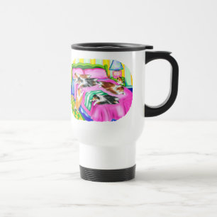 Mug De Voyage Abrite rose Confort