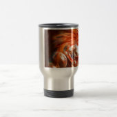 Mug De Voyage Abstrait contemporain (Centre)