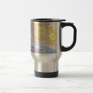 Mug De Voyage abstrait, nénuphars de Monet 7