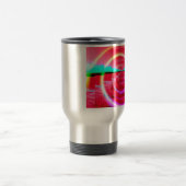 Mug De Voyage Abstrait rouge (Centre)