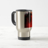 Mug De Voyage Abstrait rouge créatif (Devant gauche)