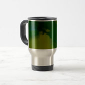 Mug De Voyage Abstrait vert créatif (Devant gauche)