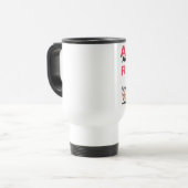 Mug De Voyage Acceptation autistique Respect non guéri (Devant gauche)
