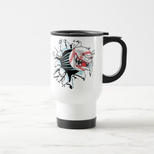 Mug De Voyage Accident fol de base-ball (Droite)