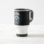 Mug De Voyage Accroché À La Pêche Au Thon (Devant droit)