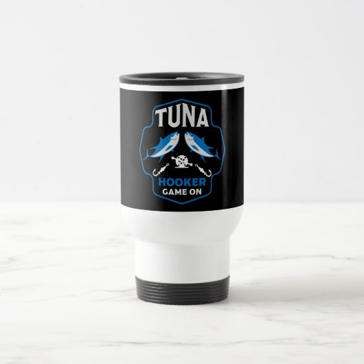 Mug De Voyage Accroché À La Pêche Au Thon (Centre)