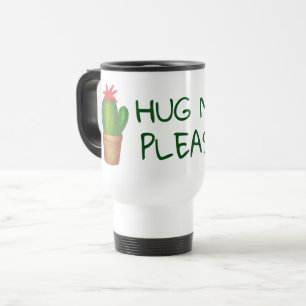Mug De Voyage Accrochez-moi S'il vous plaît Prickly Green Cactus