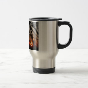 Mug De Voyage Acier inoxydable Sunset 444 ml Voyage/Mug de navet