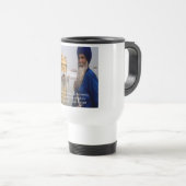 Mug De Voyage Actions sikh/Proverbe karma (Devant droit)