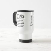 Mug De Voyage Actuaire (Devant gauche)