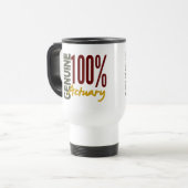 Mug De Voyage Actuaire véritable (Devant gauche)