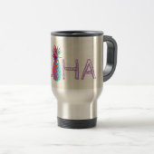 Mug De Voyage Adorable Aloha Hawaiian Pineappy (Devant droit)