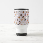 Mug De Voyage Adorable Chouette d'Halloween Motif (Centre)