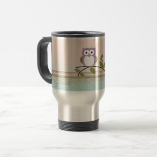 Mug De Voyage Adorable Girly Cute Owl