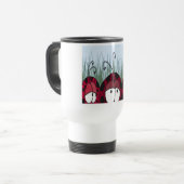 Mug De Voyage adorable Ladybugs (Devant gauche)