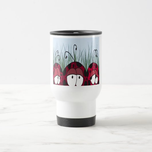 Mug De Voyage adorable Ladybugs (Centre)