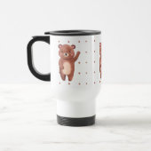 Mug De Voyage Adorable points d'ours mignon motif girly enfants  (Gauche)