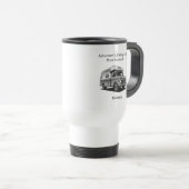 Mug De Voyage Adventure Is Calling I Must Answer Explore Outdoor (Devant droit)