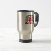 Mug De Voyage Af Skeleton Mains Valentines Classic (Devant droit)