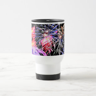 Mug De Voyage Affichage Fireworks