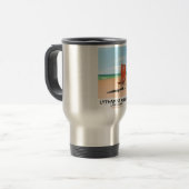 Mug De Voyage Affiche balnéaire Lytham St Annes Lancashire (Devant gauche)