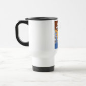 Mug De Voyage Affiche de voyage à Tulum, Mexique (Gauche)