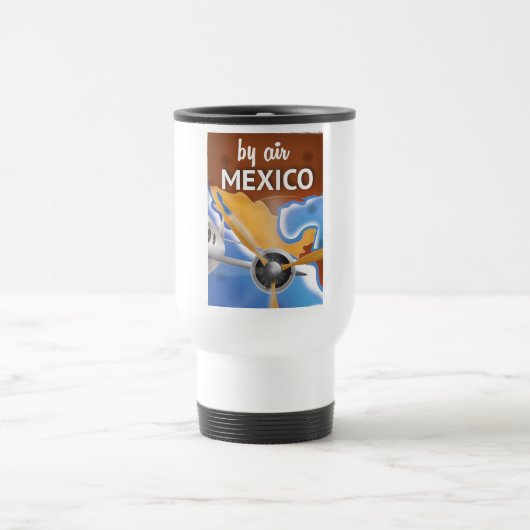 Mug De Voyage Affiche de voyage à Tulum, Mexique (Centre)
