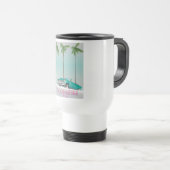Mug De Voyage Affiche de voyage de Tallahassee en Floride (Devant droit)