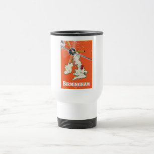 Mug De Voyage Affiche de voyage vintage Birmingham