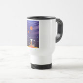Mug De Voyage Affiche Voyager Grand Tour Science (Devant droit)