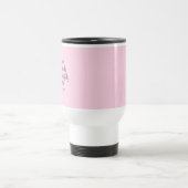 Mug De Voyage Affirmation Biblique Simple Positive Rose (Centre)